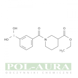 Kwas 3-piperydynokarboksylowy, 1-(3-boronobenzoilo)-, ester 3-etylowy/ 96% [1218790-81-8]