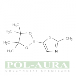 Tiazol, 2-metylo-5-(4,4,5,5-tetrametylo-1,3,2-dioksaborolan-2-ylo)-/ 97% [1218791-01-5]