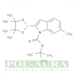 Kwas 1h-indolo-1-karboksylowy, 6-metylo-2-(4,4,5,5-tetrametylo-1,3,2-dioksaborolan-2-ylo)-, ester 1,1-dimetyloetylowy/ 95% [ 1218791-10-6]