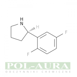 Pirolidyna, 2-(2,5-difluorofenylo)-, (2r)-/ 97% [1218935-59-1]