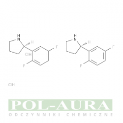 Pirolidyna, 2-(2,5-difluorofenylo)-, chlorowodorek (1:1), (2r)-/ 98% [1218935-60-4]