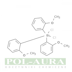 Bismuth, dichlorotris(2-methoxyphenyl)-/ min. 98.0% (T) [121899-81-8]