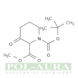 Kwas 1,2-piperydynodikarboksylowy, 3-okso-, 1-(1,1-dimetyloetylo) 2-metylowy ester/ 97% [122019-53-8]