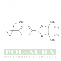 Cyklopropanometanol, 1-[4-(4,4,5,5-tetrametylo-1,3,2-dioksaborolan-2-ylo)fenylo]-/ 98% [1220219-36-2]