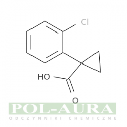 Kwas cyklopropanokarboksylowy, 1-(2-chlorofenylo)-/ 97% [122143-19-5]