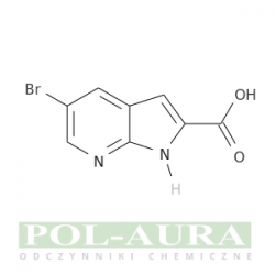 Kwas 1h-pirolo[2,3-b]pirydyno-2-karboksylowy, 5-bromo-/ 97% [1222175-20-3]