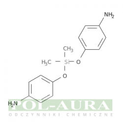 Benzenamina, 4,4'-[(dimetylosilileno)bis(oksy)]bis-/ 95% [1223-16-1]