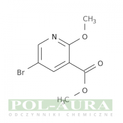 Kwas 3-pirydynokarboksylowy, 5-bromo-2-metoksy-, ester metylowy/ 98% [122433-41-4]
