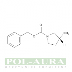 Kwas 1-pirolidynokarboksylowy, 3-amino-, ester fenylometylowy, (3r)-/ 98% [122536-73-6]