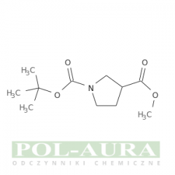 Kwas 1,3-pirolidynodikarboksylowy, ester 1-(1,1-dimetyloetylo)3-metylowy/ 98% [122684-33-7]