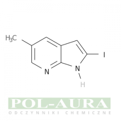 1h-pirolo[2,3-b]pirydyna, 2-jodo-5-metylo-/ 97% [1227270-15-6]
