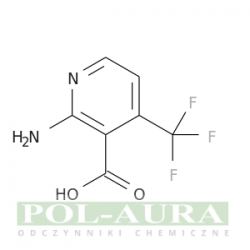 Kwas 3-pirydynokarboksylowy, 2-amino-4-(trifluorometylo)-/ 95% [1227489-68-0]