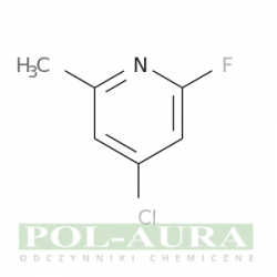 Pirydyna, 4-chloro-2-fluoro-6-metylo-/ 95% [1227509-42-3]