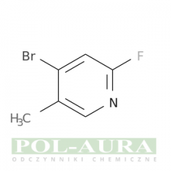 Pirydyna, 4-bromo-2-fluoro-5-metylo-/ 95% [1227577-02-7]