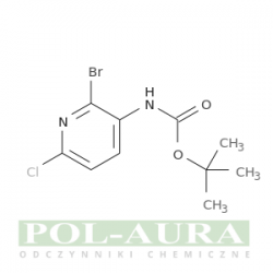 Kwas karbaminowy, n-(2-bromo-6-chloro-3-pirydynylo)-, ester 1,1-dimetyloetylowy/ 97% [1227958-32-8]