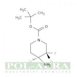 Kwas 1-piperydynokarboksylowy, 4-amino-3-fluoro-, ester 1,1-dimetyloetylowy, (3s,4s)-/ 95% [1228185-45-2]