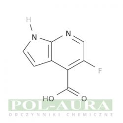 Kwas 1h-pirolo[2,3-b]pirydyno-4-karboksylowy, 5-fluoro-/ 95% [1228666-41-8]