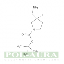 1-Pyrrolidinecarboxylic acid, 3-(aminomethyl)-3-fluoro-, 1,1-dimethylethyl ester/ 95% [1228765-06-7]