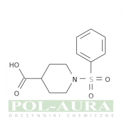 Kwas 4-piperydynokarboksylowy, 1-(fenylosulfonylo)-/ 95% [122891-92-3]
