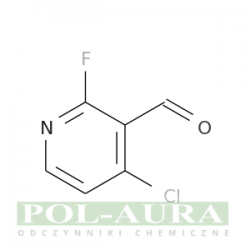3-pirydynokarboksyaldehyd, 4-chloro-2-fluoro-/ 97% [1232432-20-0]