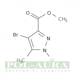 Kwas 1h-pirazolo-3-karboksylowy, 4-bromo-5-metylo-, ester metylowy/ 95% [1232838-31-1]