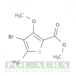 2-Thiophenecarboxylic acid, 4-bromo-3-methoxy-5-methyl-, methyl ester/ 98% [123342-03-0]