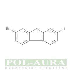 9h-fluoren, 2-bromo-7-jodo-/ 98% [123348-27-6]