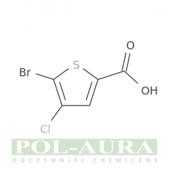 Kwas 2-tiofenokarboksylowy, 5-bromo-4-chloro-/ 97% [123418-69-9]