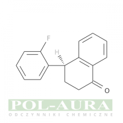 1(2h)-naftalenon, 4-(2-fluorofenylo)-3,4-dihydro-, (4r)-/ 98% [1234356-88-7]