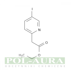 Kwas 2-pirydynooctowy, 5-jodo-, ester etylowy/ 97% [1234615-80-5]