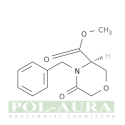 Kwas 3-morfolinokarboksylowy, 5-okso-4-(fenylometylo)-, ester metylowy, (3s)-/ 97% [1235181-00-6]