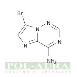 Imidazo[2,1-f][1,2,4]triazyno-4-amina, 7-bromo-/ 98% [1235374-44-3]
