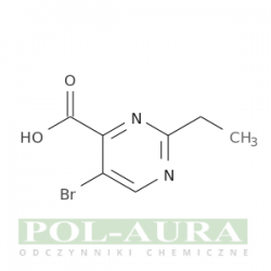 Kwas 4-pirymidynokarboksylowy, 5-bromo-2-etylo-/ 97% [1235450-86-8]