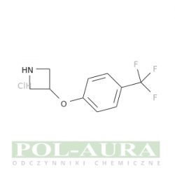 Azetydyna, 3-[4-(trifluorometylo)fenoksy]-, chlorowodorek (1:1)/ 96% [1236862-38-6]