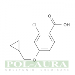 Kwas benzoesowy, 2-chloro-4-(cyklopropylometoksy)-/ 95% [1237084-18-2]