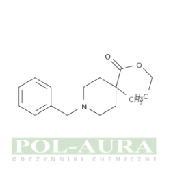 Kwas 4-piperydynokarboksylowy, 4-cyjano-1-(fenylometylo)-, ester etylowy/ 98% [123730-67-6]