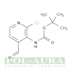 Kwas karbaminowy, n-(2-chloro-4-formylo-3-pirydynylo)-, ester 1,1-dimetyloetylowy/ 97% [1238324-73-6]