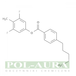 Kwas benzoesowy, ester 4-pentylo-, 4-cyjano-3,5-difluorofenylu/ 97% [123843-69-6]