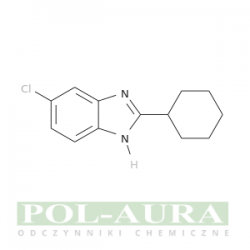 1h-benzimidazol, 6-chloro-2-cykloheksylo-/ 95% [124035-08-1]