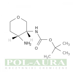 Kwas karbaminowy, n-[(3r,4r)-4-aminotetrahydro-2h-piran-3-ylo]-, ester 1,1-dimetyloetylowy/ 97% [1240390-36-6]