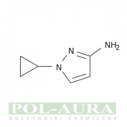 1h-pirazol-3-amina, 1-cyklopropylo-/ 98% [1240565-06-3]