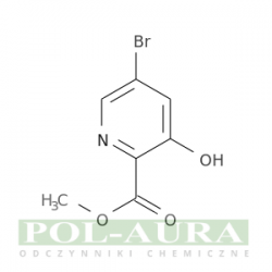 Kwas 2-pirydynokarboksylowy, 5-bromo-3-hydroksy-, ester metylowy/ 98% [1242320-57-5]