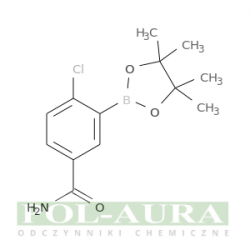 Benzamid, 4-chloro-3-(4,4,5,5-tetrametylo-1,3,2-dioksaborolan-2-ylo)-/ 98% [1242422-55-4]