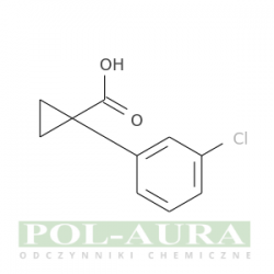 Kwas cyklopropanokarboksylowy, 1-(3-chlorofenylo)-/ 97% [124276-34-2]