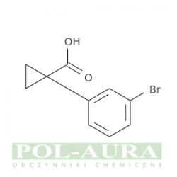 Kwas cyklopropanokarboksylowy, 1-(3-bromofenylo)-/ 96% [124276-95-5]