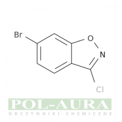 1,2-benzizoksazol, 6-bromo-3-chloro-/ 97% [1243389-57-2]
