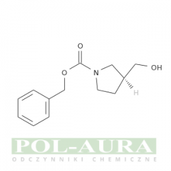 Kwas 1-pirolidynokarboksylowy, 3-(hydroksymetylo)-, ester fenylometylowy, (3s)-/ 98% [124391-76-0]