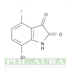 1h-indolo-2,3-dion, 7-bromo-4-fluoro-/ 95% [1245648-36-5]