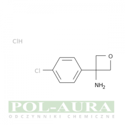 3-oksetanoamina, 3-(4-chlorofenylo)-, chlorowodorek (1:1)/ 98% [1245782-61-9]