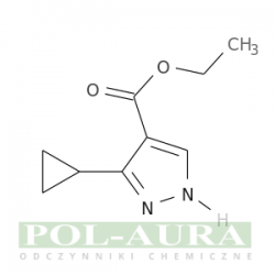 Kwas 1h-pirazolo-4-karboksylowy, 3-cyklopropylo-, ester etylowy/ 98% [1246471-38-4]